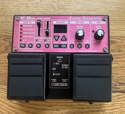 Boss RC-30 Dual Track Looper / Loop Station (The one Ed Sheeran started with!) 