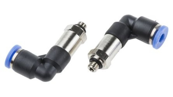 ZłąCze KąTowe Gwint M5 MęSkie, Wciskane 4 Mm RS PRO RS Components-image