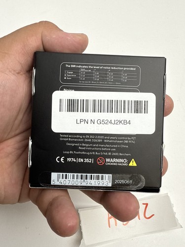 Loop Switch 2 3 Modi verstellbare Ohrstöpsel 20-26 dB Rauschunterdrückung Smaragd NEU - Bild 3 von 3