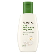 Aveeno Daily Moisturizing Body Wash, Lightly Scented, 2 fl. oz