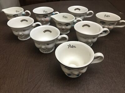 9 Baileys 1996 Limited Edition Coffee Cups NOS