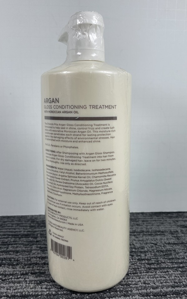 🔥 Orlando Pita • Argan Moroccan Oil Shampoo • Gloss Conditioning Hair