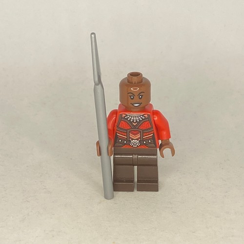 Okoye minifigure Dark Orange top LEGO Marvel Super Heroes Black Panther 76099 - Picture 3 of 3
