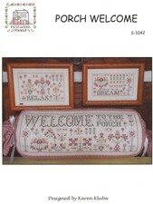Rosewood Manor Designs / Karen Kluba  S-1042 Porch Welcome