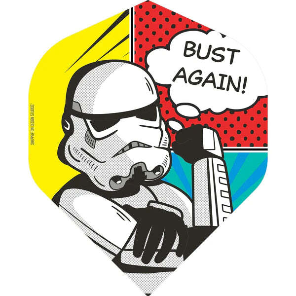 Original Stormtrooper Darts Flights - Official Licensed Star Wars Darts Flights