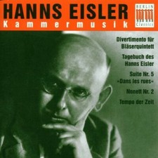 Hanns Eisler Kammermusik Pommer Amsterdam Collegium Music CD Rare UK IMPORT Used