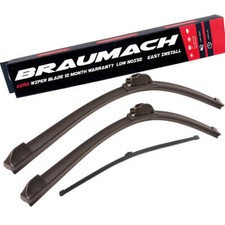 Front Rear Wiper Blades for Audi Q5 8RB SUV 2.0 TFSI quattro 2015-2016