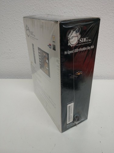 NEW SEALED - SIIG FireWire Dual-Port Bay Hub +4USB - Picture 4 of 5
