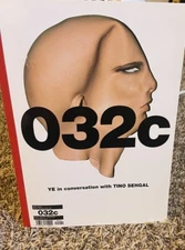 032c Magazine #40 Issue Berlin Winter 2021/22 Ye Kanye West w/ Tino Sehgal NM