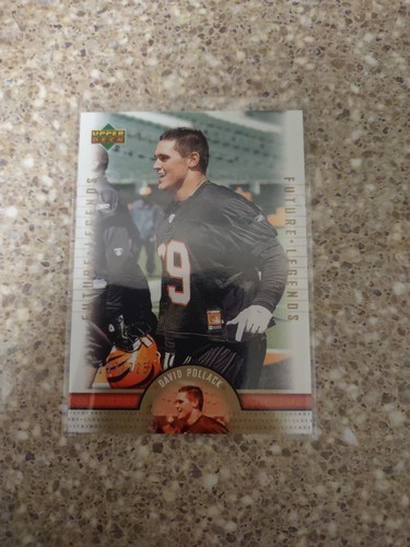 2005 Upper Deck Legends Football Card #155 David Pollack Rookie /725