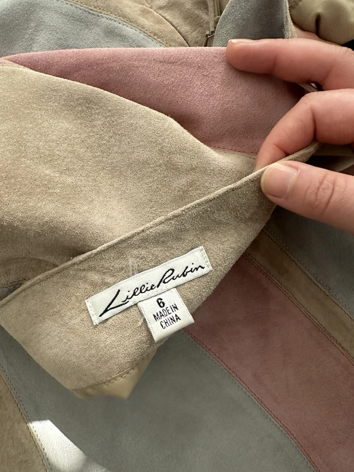 Camisa de couro rubi vintage Lillie - Imagem 3 de 4