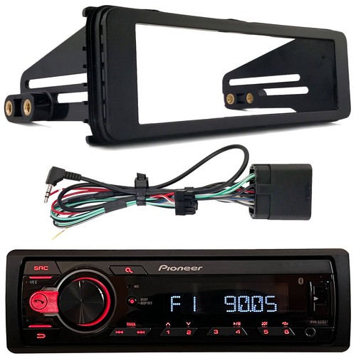 Pioneer MVH-S215BT Single DIN USB AUX Digital Media Receiver, Stereo Install Kit - 第 1/3 張圖片