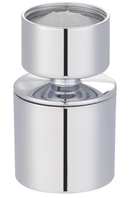 360 Grad drehbarer schwenkbarer Belüfter für Küchenarmatur mit Innengewinde Adapter