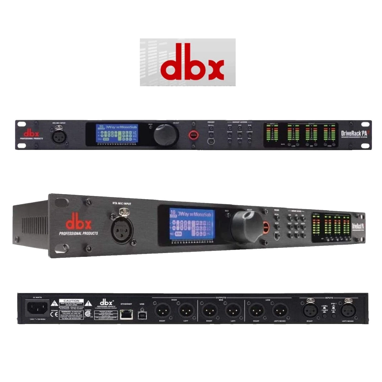dbx Signal Multi-Effects Processors Effects