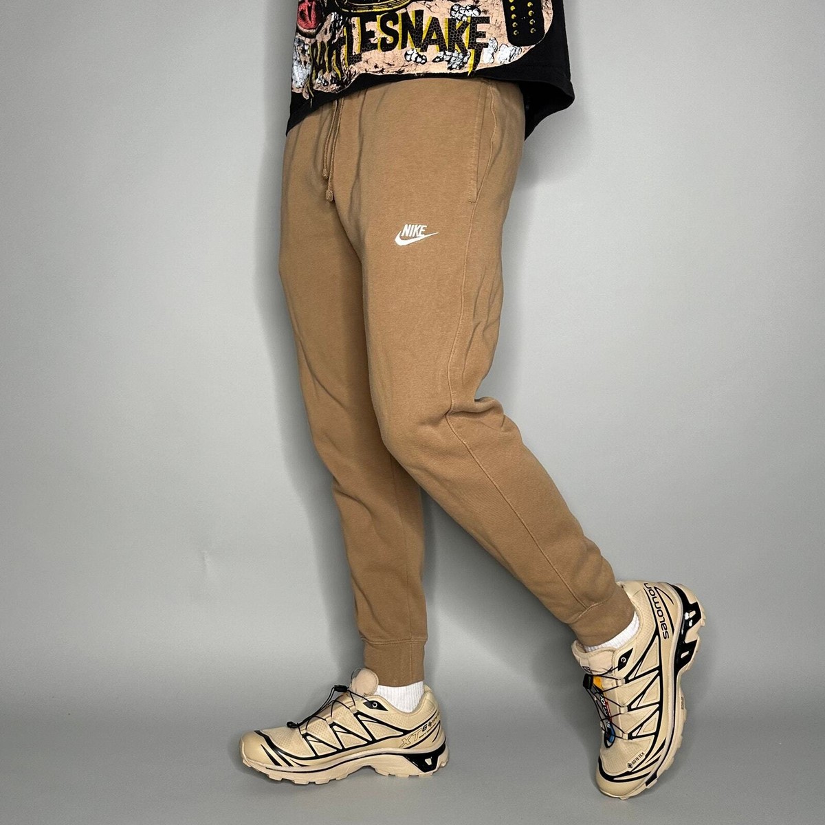 Nike Joggers Tan Sweatpants Nike Nike Sweatpants Mens S Dark Tan