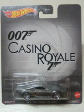 Hot Wheels PREMIUM JAMES BOND 007 CASINO ROYALE ASTON MARTIN DBS
