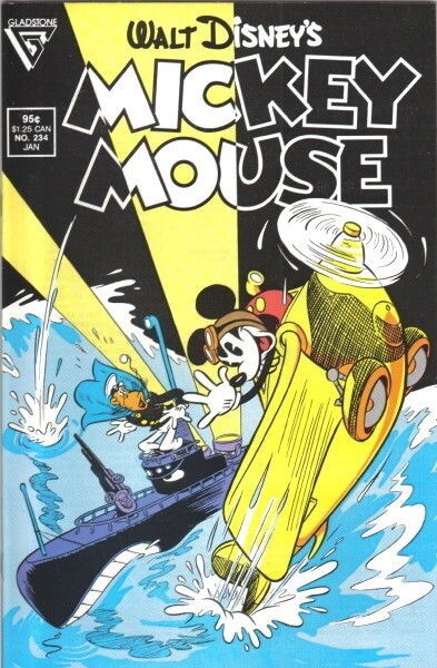 Walt Disney's Mickey Mouse Comic Book #234 Gladstone 1988