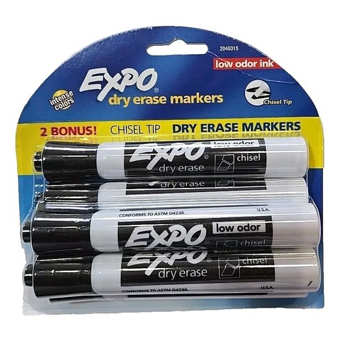 5 Pennarelli A Gesso Nero Per Lavagna - Chalkola Set Con Punte Da 1mm A 15mm - Per Vetro, Finestre, Bistrot - Inchiostro Lavabile E Senza Polvere