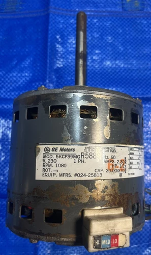 5KCP39MGRS88 S - Blower Motor 1/2 HP 208-230V 60Hz 1080 RPM 3SPD   024-25813