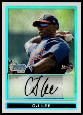2009 Bowman Chrome Prospects Refractor /500 C.J. Lee #BCP136 A