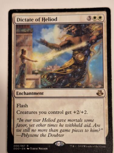 Dictate of Heliod Duel Decks: Elspeth vs Kiora - Magic the Gathering MTG Nice!