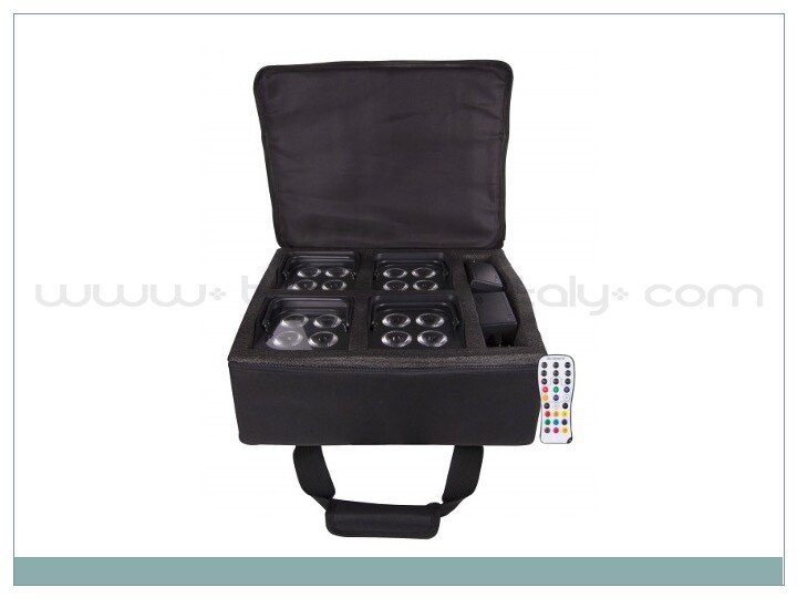 Borsa Centolight QRM-BAG per 4 PAR - La Soluzione per i Professionisti