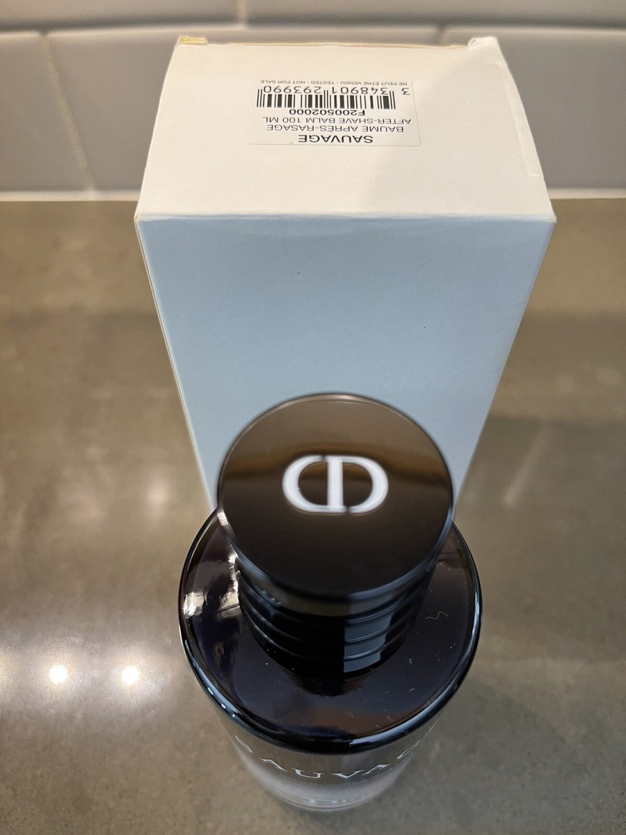 Christian Dior SAUVAGE After Shave Balm Pump 3.4 OZ/100 ml TESTER