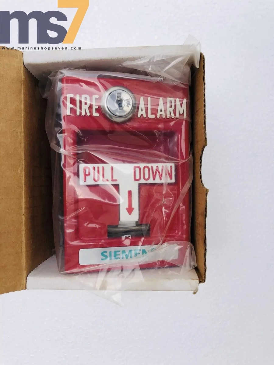 SIEMENS MSM-K-WP MANUAL METAL WEATHERPOOF PULL STATION 500-698217