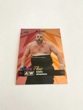 Eddie Kingston Color Flow Red/Orange 2024 Upper Deck Allure AEW Card # CF-9