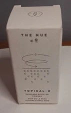 NIB The Nue Co Topical-C Skincare Booster Powder Full Size 0.49 oz Sealed NIB