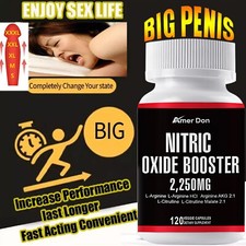 Integratore Booster Ossido Nitrico - L-Arginina, L-Citrullina 2250mg - 120 Capsule