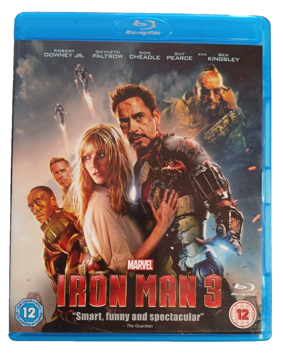 Iron Man 3 (DVD, 2013) - Robert Downey Jr. MARVEL
