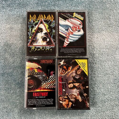 Metal Cassette Lot Def Leppard Judas Priest Fastway Scorpions