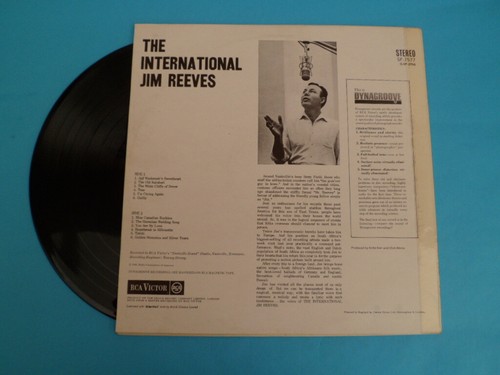 JIM REEVES LP's 12" Albums Listed All Play-Tested 12" LP Vinyl Records - Picture 69 of 130