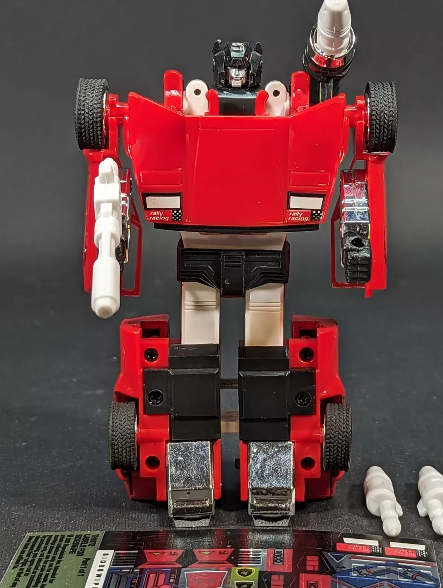 Transformers G1 Commemorative Series Sideswipe complete Hasbro TRU Reissue Transformers G1 Commemorative Series Sideswipe complete Hasbro TRU Reissue