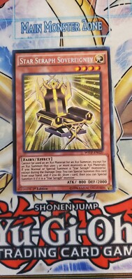 Star Seraph Deck Cards Yu-Gi-Oh! Playset  3x Star Seraph Scepter & 3x  Sovereignty (WSUP-EN018/EN020) YuGiOh Star Seraph Cards