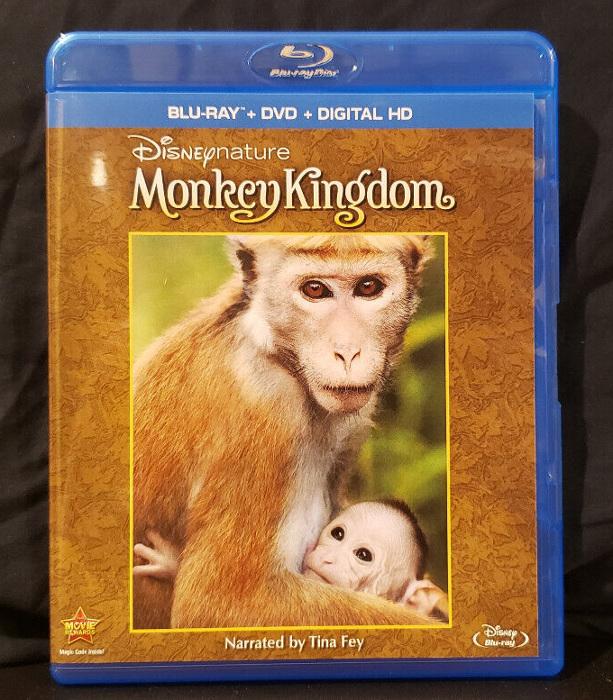 DisneyNature: Monkey Kingdom (Blu-ray/DVD, 2015) - NO DIGITAL | eBay