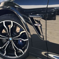 Gloss Black Side Fender Grille Vents For 2018-2024 Bmw X3 M40i M40d X3m X3mc Ix3