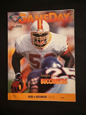1994 NFL Game Day Football Program San Francisco 49ERS VS Tampa - Main Image
