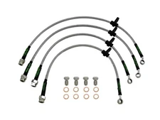 HONDA CIVIC TYPE R 2.0 EP3 STAINLESS STEEL BRAIDED BRAKE LINES HOSES PIPES US