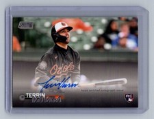 2023 Topps Stadium Terrin Vavra AUTO Orioles RC