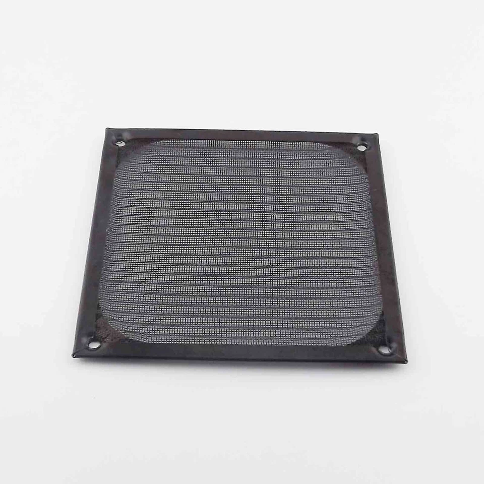 Metal Dustproof Filter Dust Mesh Grill Guard 12cm 120mm Black PC Case Cooler Fan - Image 3 of 4