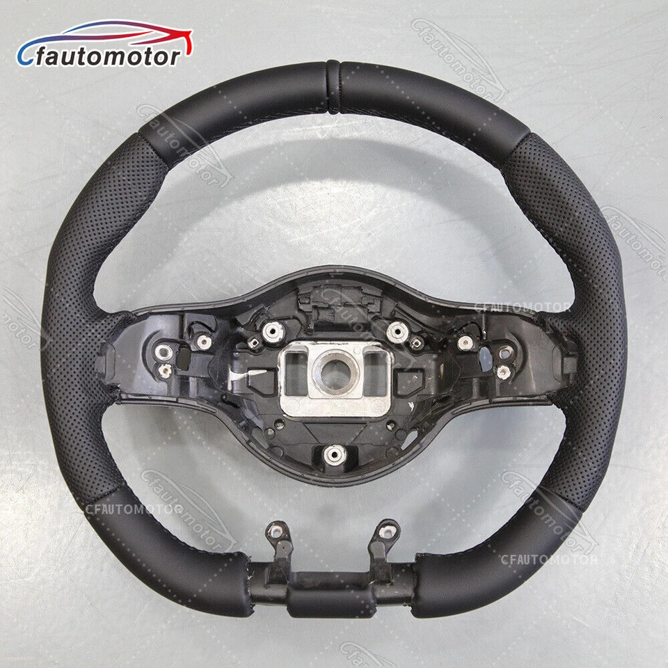 Полностью черный кожаный руль подходит для Mercedes-Benz GLE S63 G550 G63 AMG 2018+ - Изображение 2 из 4