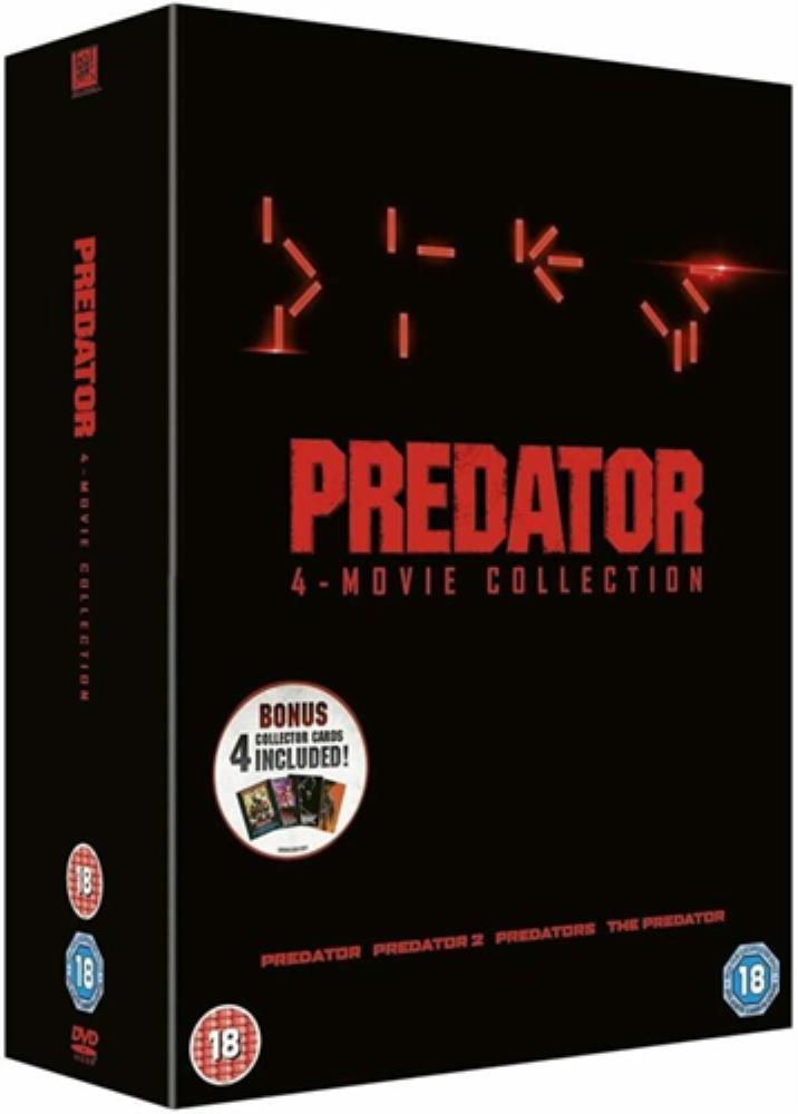 Predator 1-4 DVD Films cinema|Adventure|Thriller / suspense