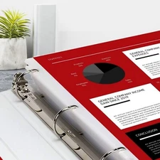 500 Sheet Protectors, 8.5X11 Inch Clear Page for 3 Ring Binder, 35 Micron Plasti