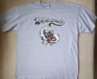 WHITESNAKE T-SHIRT, OFFICIALLY LICENSED, GUYS, XL