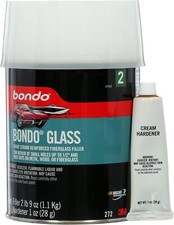 Bondo Bondo-Hair Long Strand Fiberglass Reinforced Filler 00762 1 Quart