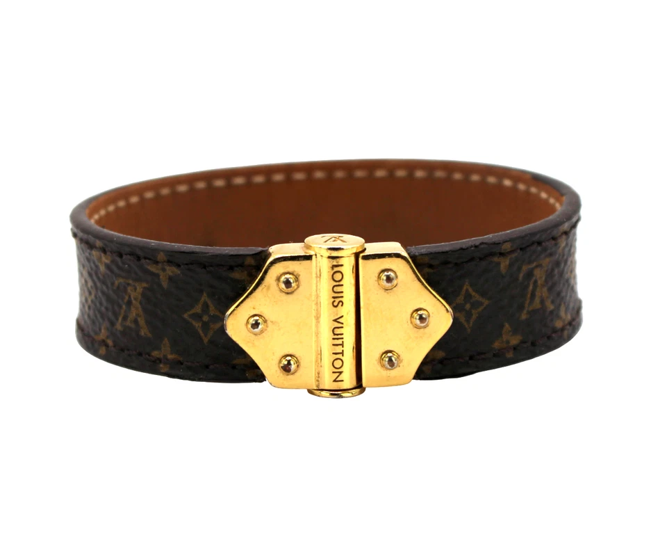 Louis Vuitton Nano Armband Damen Designer Armschmuck LV Monogramm gold - Bild 4 von 4