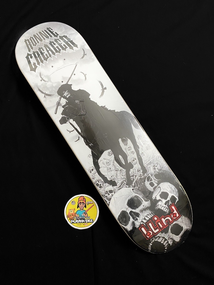 RARE Ronnie Creager Blind Skateboard Deck Reaper Horseman Skulls