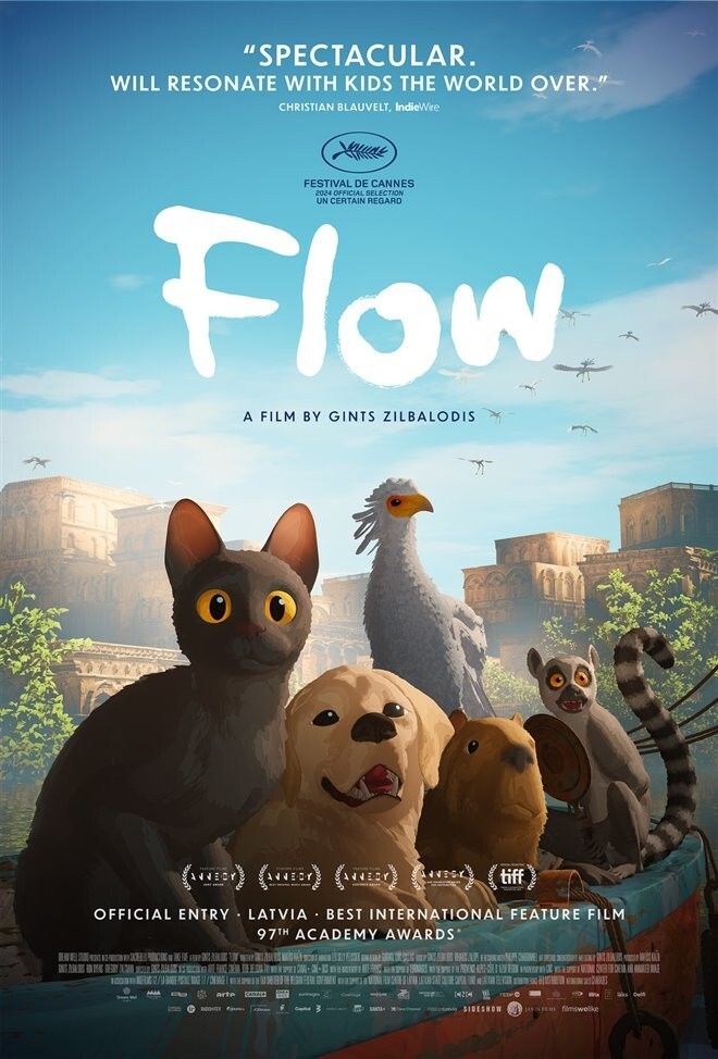 Flow Movie Spectacular Official Poster - A Global Hit for Kids